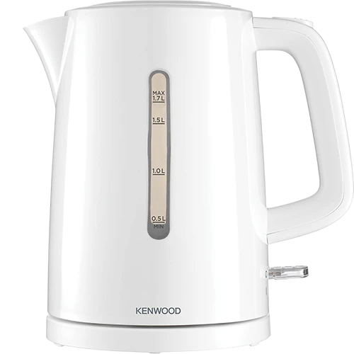 Kenwood Kettle ZJP00.000WH - 1.7L Capacity - 2200W Powerful Heating - 360° Wireless Base - Indicator Light on Switch - White