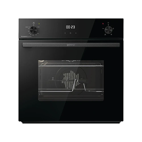 Gorenje Built-in Gas Oven 60cm BOGX6632E05BG - 77L Effective Capacity - Touch Control - 2 Cooking Programs - Black