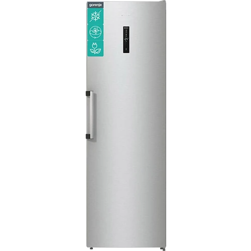 Gorenje Upright Freezer FN619EAXL6LUK - NoFrost Technology - 10 ft. Capacity - FastFreeze Function - InverterCompressor - Electronic LED Display - Stainless Steel