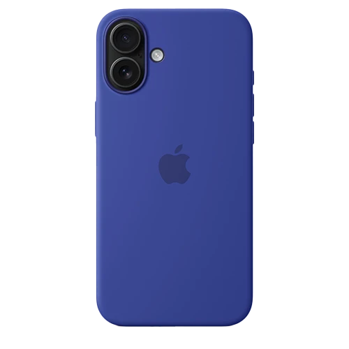 Apple iPhone 16 Plus Silicone Case - MagSafe Protective Cover - Recycled Silicone with Microfiber Lining - Camera Control Integration
