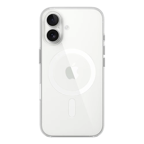 Apple iPhone 16 Plus Clear Case with MagSafe MA7D4ZM/A - Protective Phone Cover - Scratch-Resistant Coating & Yellowing Prevention - Lightweight Polycarbonate & Flexible Materials - Clear