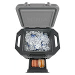 Ninja FrostVault Hard Cooler with Dry Zone - FrostVault Technology - Lockable Lid - Multi-Use Design - Slate Gray
