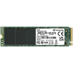 Transcend PCIe SSD 115S Model TS1TMTE112S Size M.2 2280 - NVMe PCIe Gen3 x4 - Up to 3,200 MB/s - Black