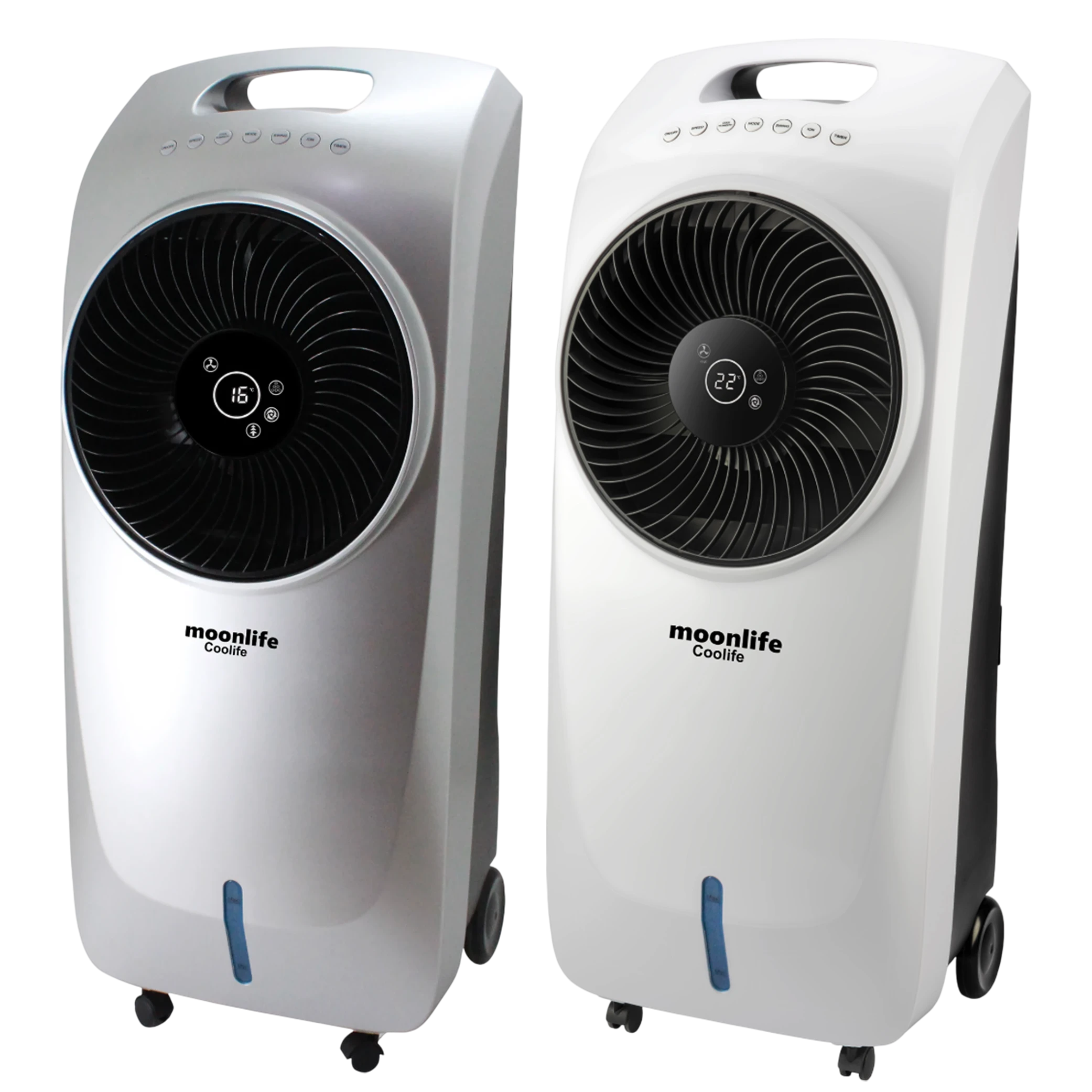 Moonlife Coolife MF018 Air Cooler - 3-in-1 Cooling & Purification - Ultrasonic Misting Technology - 3 Speeds