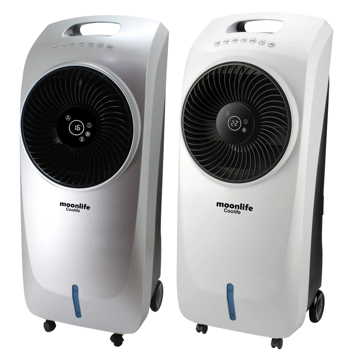 Moonlife Coolife MF018 Air Cooler - 3-in-1 Cooling & Purification - Ultrasonic Misting Technology - 3 Speeds