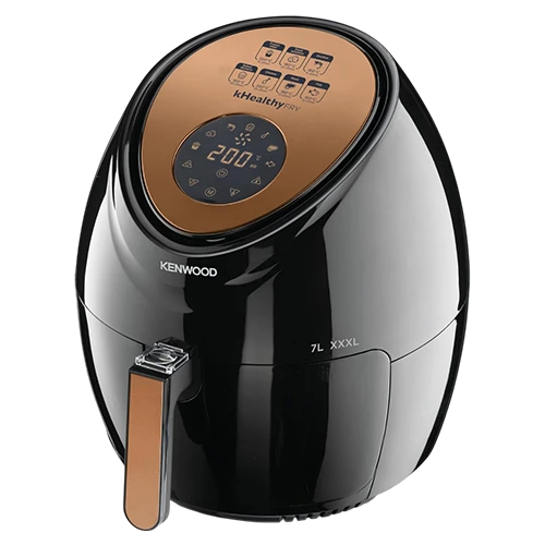 Kenwood Digital Air Fryer XXXL 7L HFP72.000BK - 1800 W - Digital Touch Screen - Rapid Hot Air Circulation - Black