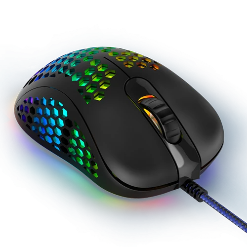 uRage Reaper 500 Gaming Mouse 186054 - 10000 DPI - Wired - Ultra Lightweight - Black