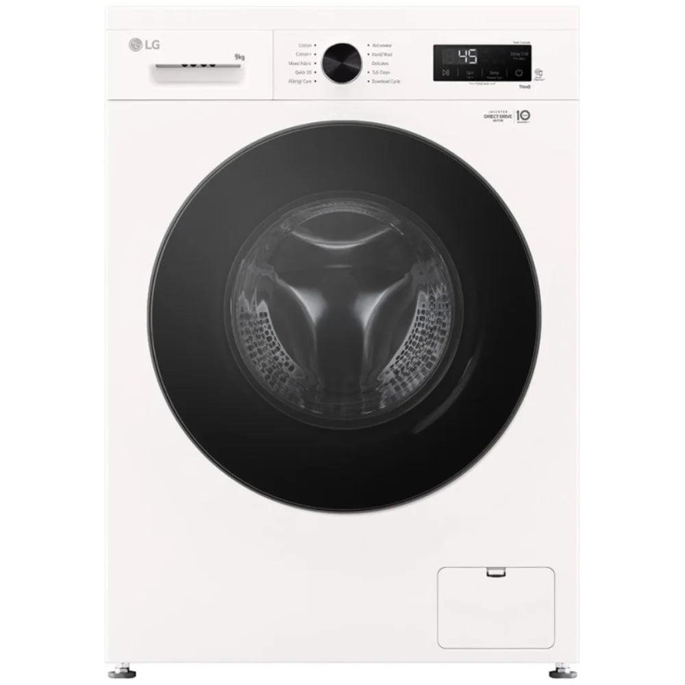 LG WY1409WVP Washing Machine - 9 kg - Inverter - White