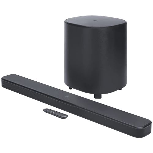 JBL Bar 500MK2 JBLBAR500M2BLKUK - Wireless Subwoofer - 750W Total Output Power - 5.1-Channel Audio System - Black