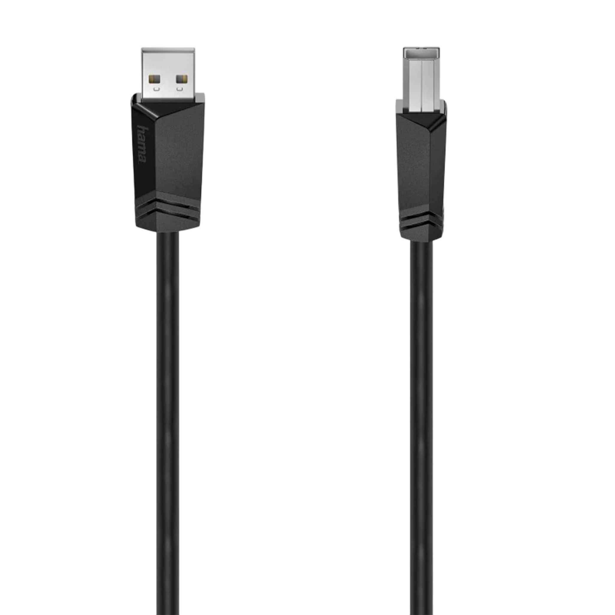 Hama USB Cable USB 2.0 480 Mbit/s - High-Speed Data Transfer - Durable Construction - Black