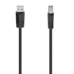 Hama USB Cable USB 2.0 480 Mbit/s - High-Speed Data Transfer - Durable Construction - Black