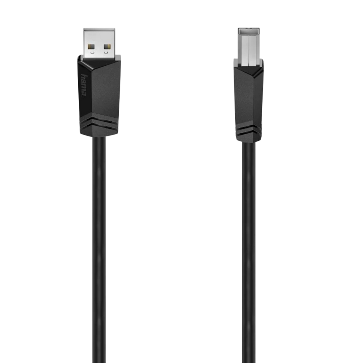 Hama USB Cable USB 2.0 480 Mbit/s - High-Speed Data Transfer - Durable Construction - Black