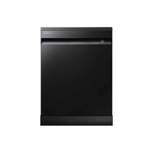Samsung Dishwasher 60 cm DW60A8050FB - 8 Washing Programs and 14 Set - Auto Door Open Dry - SmartThings Wi-Fi Connectivity - Black