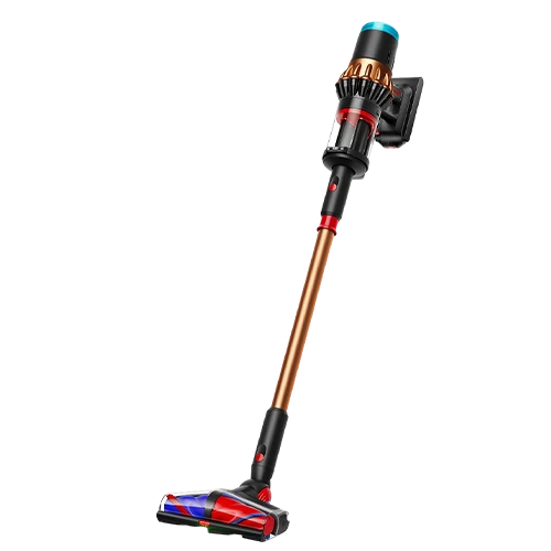Dyson V16 Animal Handled Vacuum Cleaner SV53A EU - 315 Air Watts - Powerful Fade-free Suction - Dual Conical De-tangling - Hyperdymium Digital Motor - HEPA Filtration - Matte Black / Copper