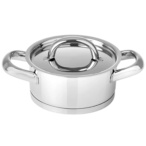 Silampos Europa Casserole 12 cm - Stainless Steel