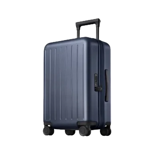 Xiaomi Expandable Luggage 20 Inch - Internal Storage - Secure Coded TSA Lock - Side Feet Protection - Omnidirectional Wheels - Blue