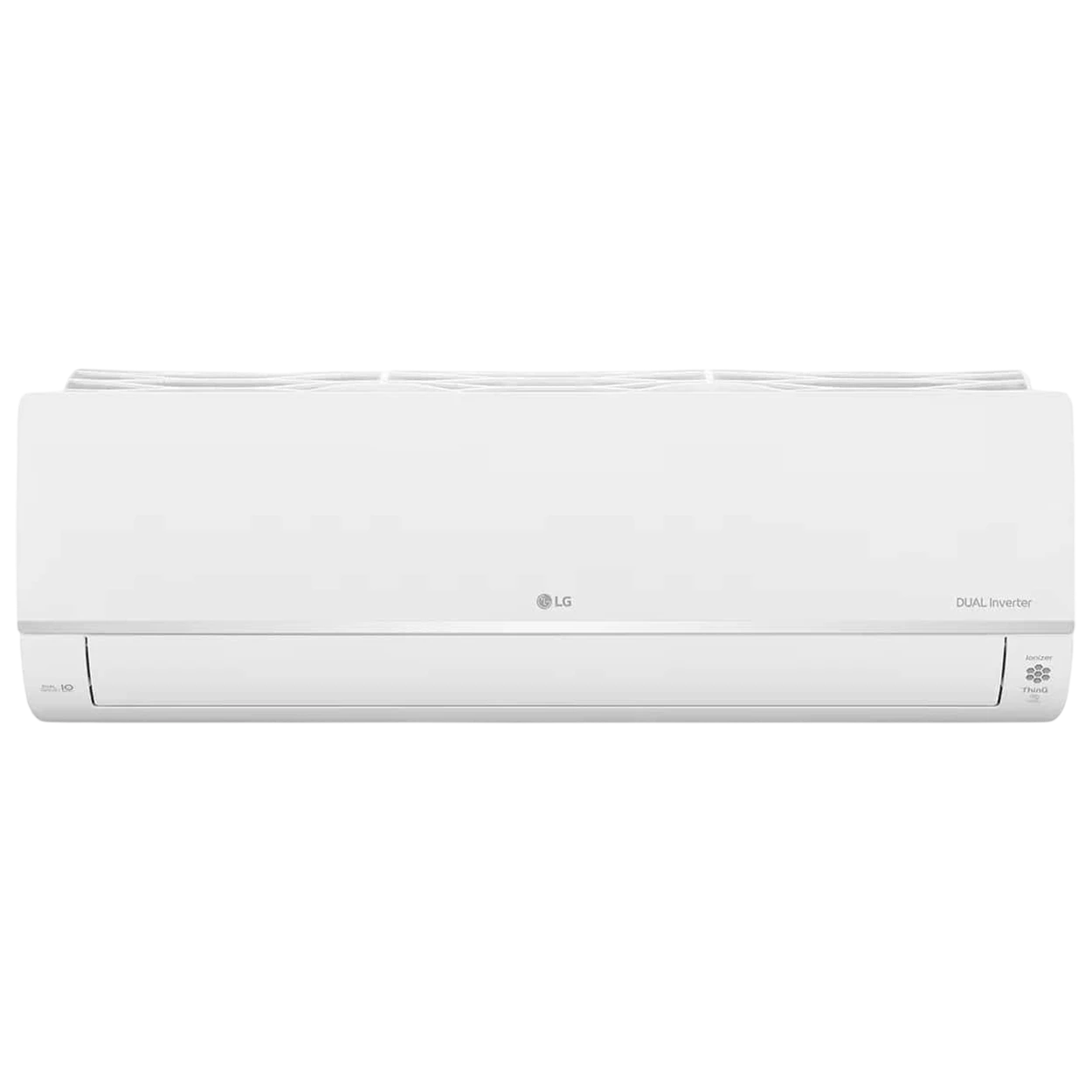 LG Dual Cool Wall Mounted Air Conditioner AMPN13T4W - 1 Ton Capacity - Tropical Dual Inverter Compressor - I-Control Ampere+ 6 Steps - Fast Cooling and Energy Saving - Plasmaster Ionizer+ and Air Purification - 4 Way Auto Swing - White