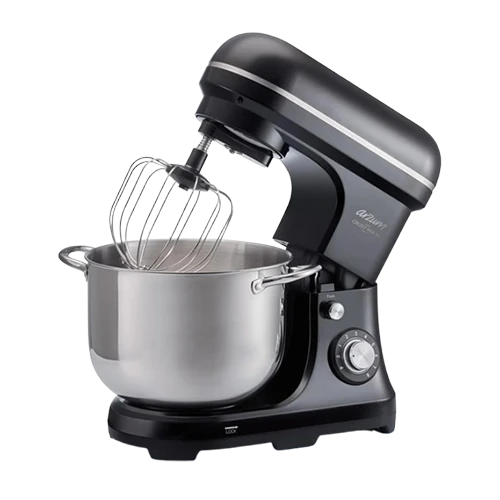 Arzum Stand Mixer AR1179B - 1500W - 10L Stainless Steel Bowl - 6-Speed Control - Black