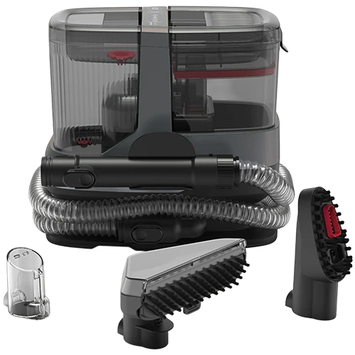 Arzum HydroSteam AR4351 Steam Spot Cleaner - 1800 W Performance - 4 in 1 Cleaning Modes - 17 kPa Suction Power - Dual Tank System - Self-Cleaning Function - Black