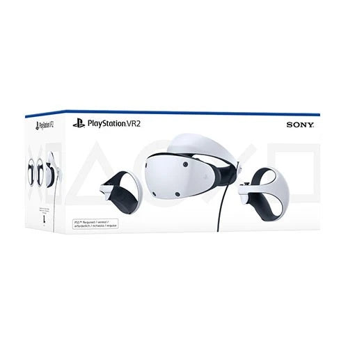Sony Playstation VR2 - High-Resolution OLED Display - Sensory Immersion - Eye Tracking - PS VR2 Sense Controllers- White