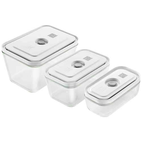 Zwilling Fresh and Save S/M/L 3 Pieces Vacuum Box Set  1007719 - Transparent