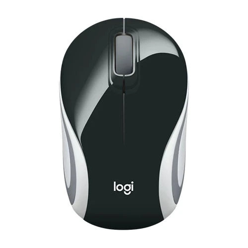 Logitech M187 Mini Wireless Mouse - 1000 DPI - Wireless - Pocket-Size Design