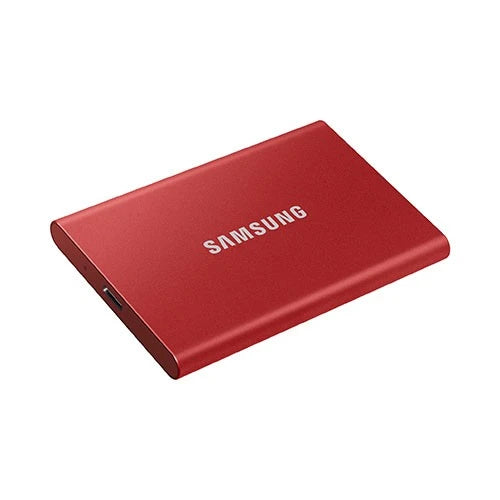 Samsung Portable T7 SSD - 1TB - USB 3.2 Gen 2 - Up to 1,050 MB/s Read and 1,000 MB/s Write