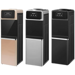 Shownic Luxury Water Dispenser WD-R3GDB - Built in Bottom Refrigerator - 3 Water Outlets - High Efficiency DANFU Compressor - Stainless Steel Tanks - LED Indicator Lights - Child Safety Lock