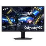 Samsung Odyssey G7 G70D Smart Gaming Monitor - 4K UHD - IPS - 144Hz and 1ms GtG - G-Sync Compatible - Black
