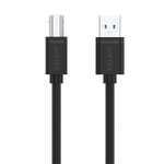 Unitek USB 2.0 to USB-B Cable - High-Speed Data Transfer - Versatile Compatibility - Black