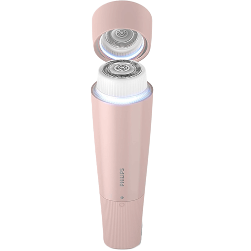 Philips Women Care Facial Hair Remover BRR454/00 Series 5000 Gentle and Quick  - Pink