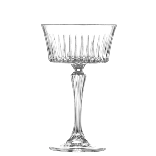 RCR Timeless Champagne Glass - 490 ml Capacity - Transparent