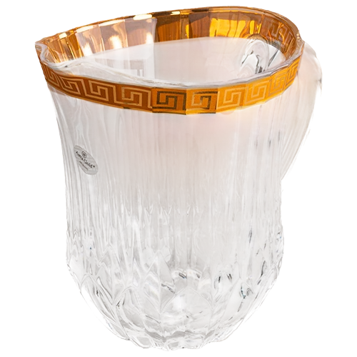 Astra Gold Crystal Adagio J Jug 1.23 L- 1 Piece - Antique Golden Classic Decor