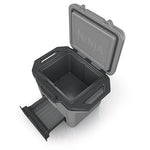 Ninja FrostVault Hard Cooler with Dry Zone - FrostVault Technology - Lockable Lid - Multi-Use Design - Slate Gray