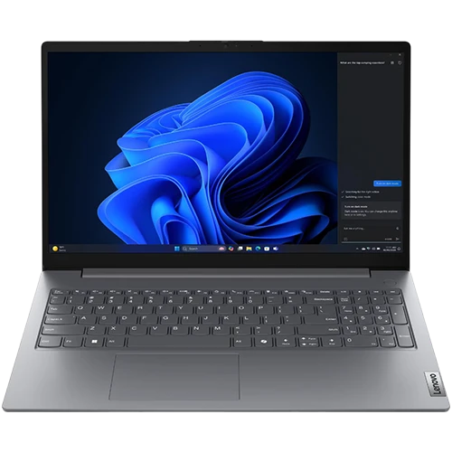 Lenovo Laptop V15 G5 IRL - Intel Core i7-13620H - Ram 16 GB - Hard Disk 512 GB SSD - Integrated - 15.6" Inch FHD - DOS - Silver