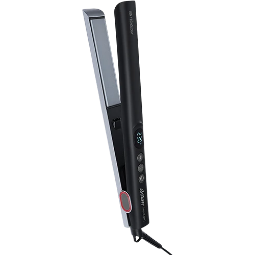 Arzum AR5125 Nuvo Ion Hair Straightener - Ion Technology - Ceramic Coated Plates - Automatic Shut-Off - 5 Stage Adjustable Heat Settings - Black / SIlver
