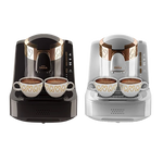 Arzum Okka OK001 Fully Automatic Coffee Machine - 710 W - 1 L Water Tank Capacity - Anti-Spill Technology - Self-Cleaning Function