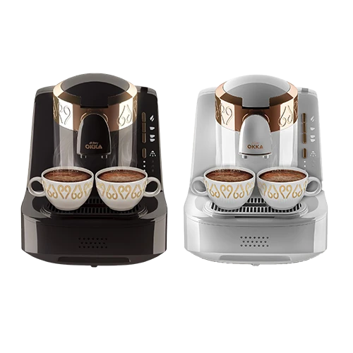 Arzum Okka OK001 Fully Automatic Coffee Machine - 710 W - 1 L Water Tank Capacity - Anti-Spill Technology - Self-Cleaning Function