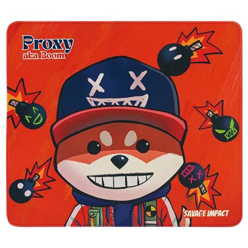 Bloody Mouse Pad BP-45 Proxy Boom Fire - Red