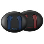 Hama Spirit Unchained Bluetooth Headphones 184169 True Wireless Earbuds With ENC -  2.5 hrs of Playtime in Just 10 Min of Charging - Touch Controls