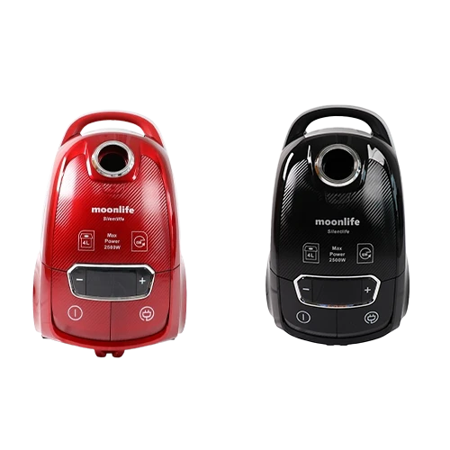 Moonlife Silentlife MF108 Drum Vacuum Cleaner - 2500W - High Suction Power - Silentlife Quiet Operation - Turbow Brush Technology - HEPA 10 Allergen Filtration