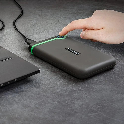 Transcend StoreJet 25M3 Portable Hard Drive - USB 3.1 Gen 1 - 5Gbps