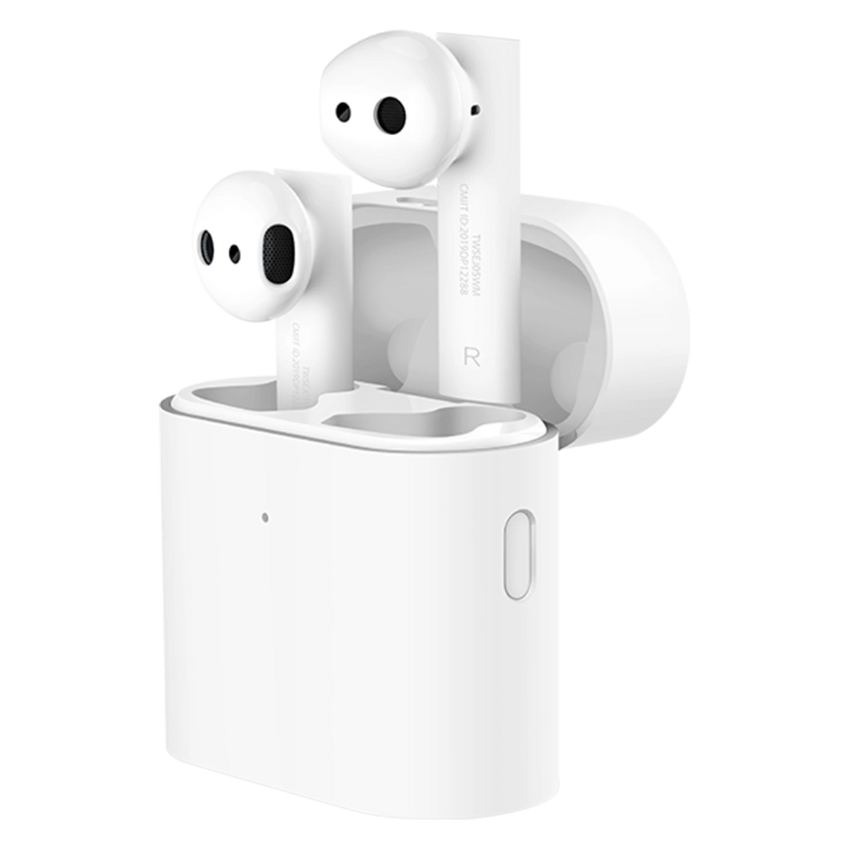 Mi True Wireless Earphones 2S - Up to 24 Hours With Charging Case - Dual Microphone Noise Cancellation - White