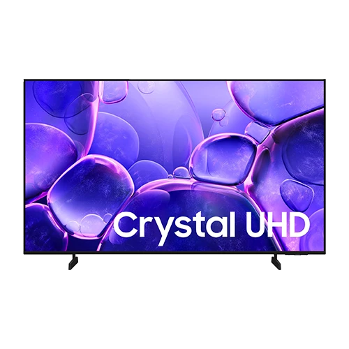 Samsung Smart Television LED Crystal UHD 4K 2025 U8000FU - Crystal Processor 4K - Motion Xcelerator - Auto Game Mode - Black