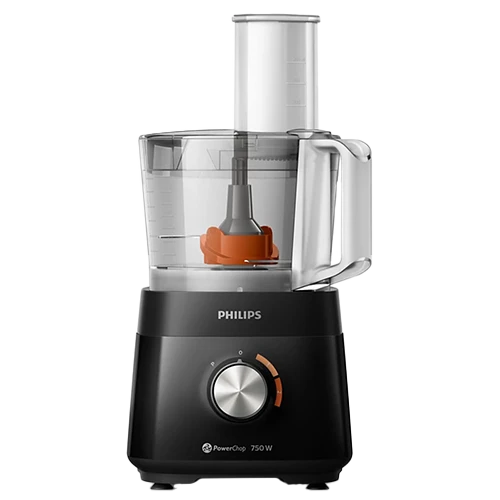 Philips Food Processor 5000 Series HR7302/90 - 750W - 1.5L Bowl - 2L Blender - Black
