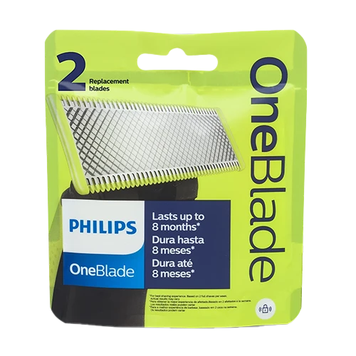 Philips Replacement Blade QP220 - Black and Silver