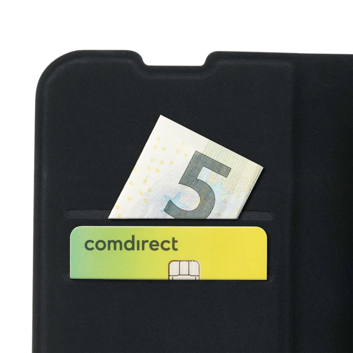 Hama Daily Protect Mobile Phone Bag for Apple iPhone 16 Pro / Pro Max - Raised Screen Border and Camera Edges - Anti Fingerprint Surface - Hidden Magnetic Closure - Black