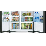 Hitachi Side-by-Side Refrigerator R-SX700GPUQ0 - 20 ft. Capacity - High-Power Inverter Compressor - Dual Fan Cooling System - Triple Power Filter