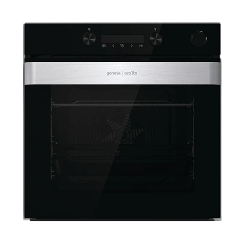 Gorenje Built-in Oven 60cm BSA6737ORAB - 77L Effective Capacity - Electronic Control - 13 Cooking Programs - Black