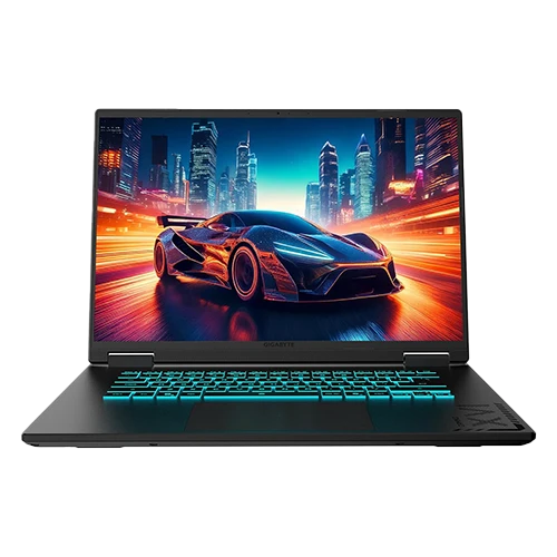 Gigabyte Laptop Gaming A16 GA6H - Intel Core i7-13620H - Hard Disk 1TB SSD - 16 Inch WUXGA 165Hz Display - Black